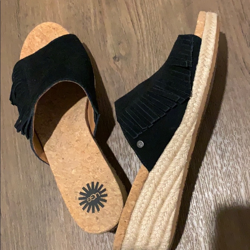 Ugg Black Shoes Women 8
